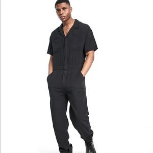 NWT - ASOS DESIGN denim coveralls in washed black